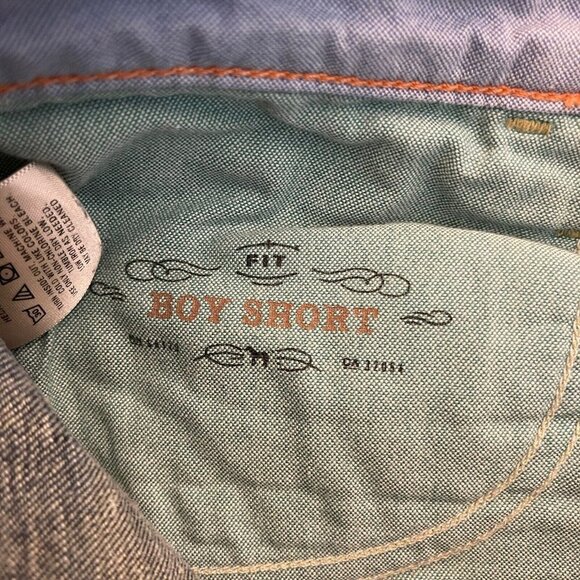 Anthropologie Holding Horses Denim Jean Shorts Womens Size 27 Midi Bermuda - Picture 10 of 11